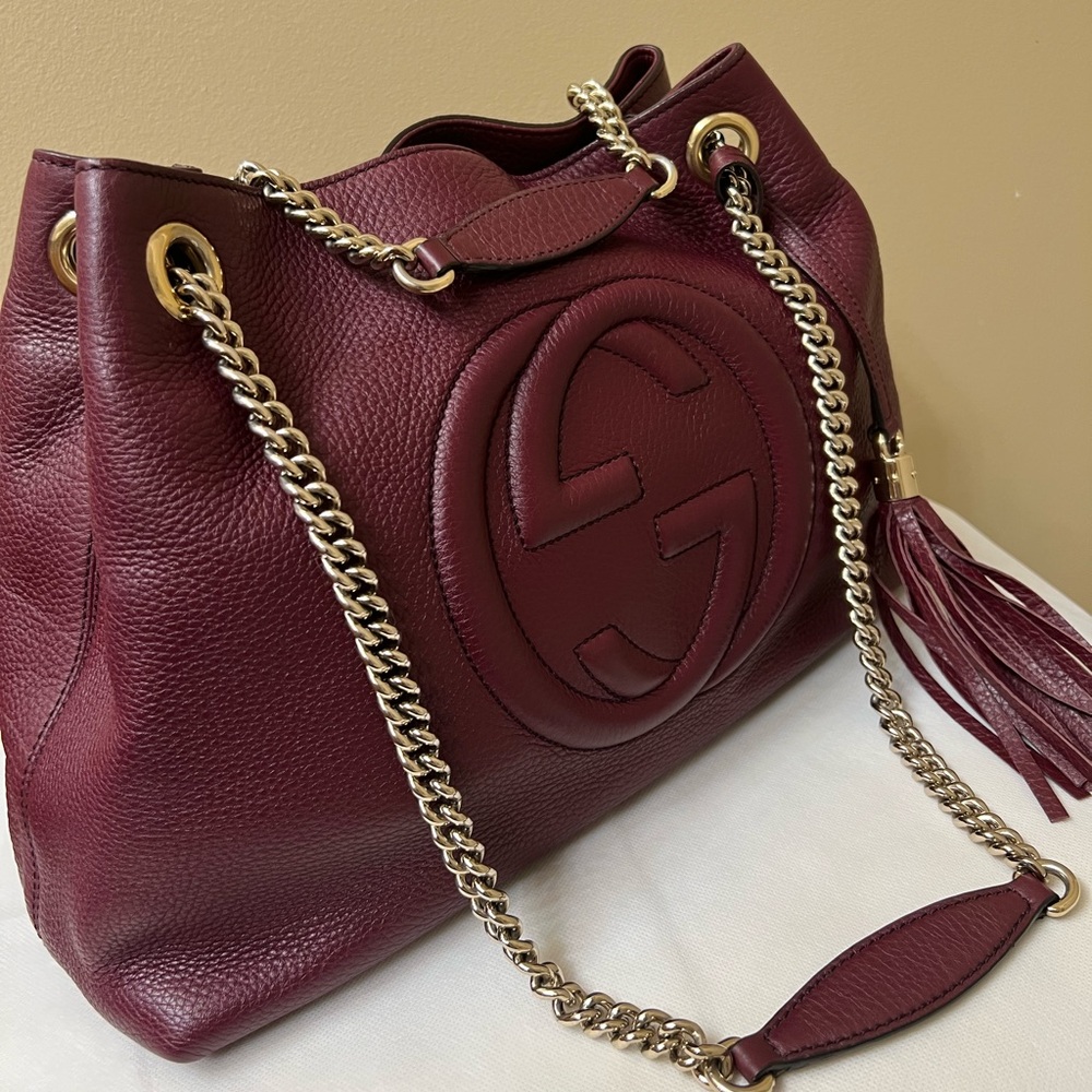 Gucci SoHo Leather 2 Way Bag EUC - Picture 10 of 17